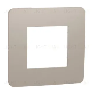 Рамка одинарная Schneider Electric Unica Studio Color, песочный-белый NU280226 NU280226