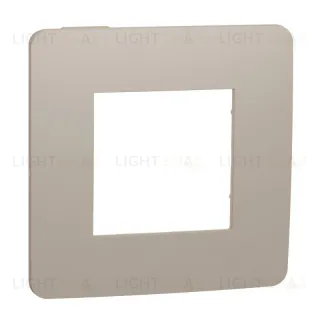 Рамка одинарная Schneider Electric Unica Studio Color, песочный-бежевый NU280227 NU280227