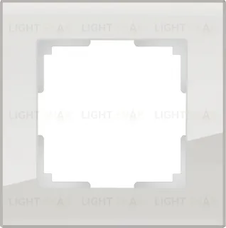 Рамка одинарная Werkel Favorit, дымчатое стекло a050899 a050899