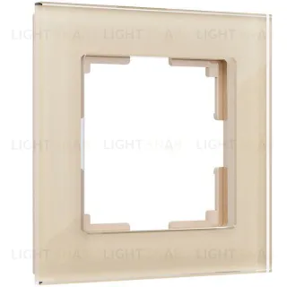 Рамка одинарная Werkel Favorit, шампань стекло a050793 a050793