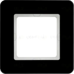 Рамка одинарная Berker Q.7 черное стекло 10116076 10116076