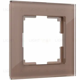 Рамка одинарная Werkel Favorit, латте стекло a058818 a058818