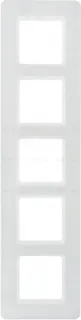 Рамка пятерная Berker Q.7 полярная белизна, пластик 10156189 10156189