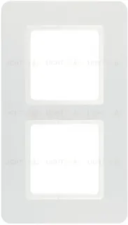 Рамка двойная Berker Q.7 полярная белизна, пластик 10126189 10126189