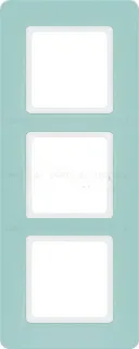 Рамка тройная Berker Q.7 каменно-серый 10136156 10136156