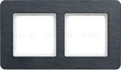 Рамка двойная Berker Q.7 сланец 10126030 10126030