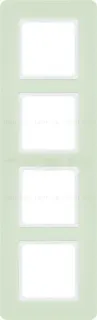 Рамка четверная Berker Q.7 минеральная мята 10146153 10146153