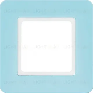 Рамка одинарная Berker Q.7 синий лунный камень 10116157 10116157