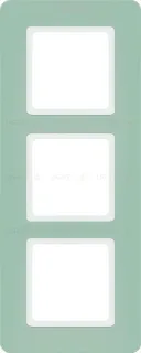 Рамка тройная Berker Q.7 зеленый базальт 10136154 10136154