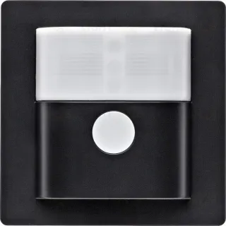 Датчик движения Berker трехпроводное подключение, высота монтажа 1,1м, антрацит 85121200+85341126 85121200 + 85341126