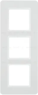Рамка тройная Berker Q.7 полярная белизна, пластик 10136189 10136189
