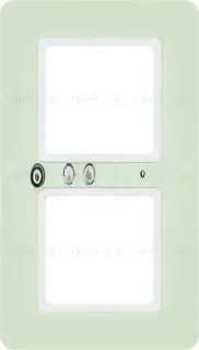 Рамка двойная Berker Q.7 минеральная мята 10126153 10126153