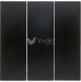 Выключатель 3-х клавишный Berker 16А, антрацит 633023+16656086 633023 + 16656086