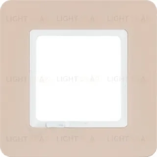 Рамка одинарная Berker Q.7 коричневый песок 10116151 10116151