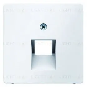 Розетка компьютерная одинарная Berker RJ45 6-й кат., полярная белизна 14076089+EPUAE8UPOK6 14076089 + EPUAE8UPOK6