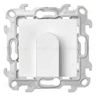 Вывод кабеля с суппортом Simon 24, белый 2410801-030 2410801-030