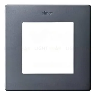 Рамка одинарная Simon 24 графит 2400610-038 2400610-038