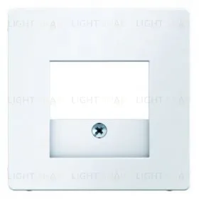 Акустическая розетка двойная Berker, полярная белизна 10336089+SLA2WW 10336089 + SLA2WW