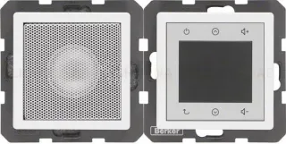 Радио Berker Touch c динамиком, полярная белизна 28806089 28806089