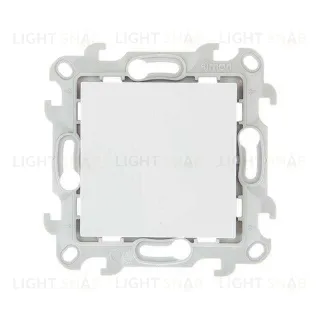 Заглушка с опорной пластиной Simon 24, белый 2400800-030 2400800-030