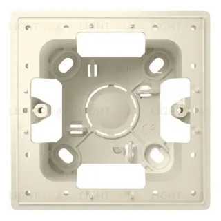 Коробка накладного монтажа одинарная Simon 24, слоновая кость 2400751-031 2400751-031
