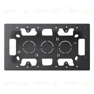 Коробка накладного монтажа двойная Simon 24, графит 2400752-038 2400752-038
