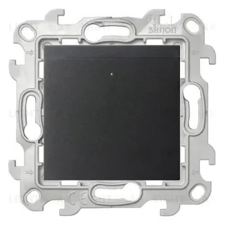 Карточный выключатель Simon 24 6А/250В, графит 2410526-038 2410526-038