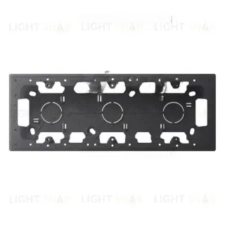 Коробка накладного монтажа тройная Simon 24, графит 2400753-038 2400753-038