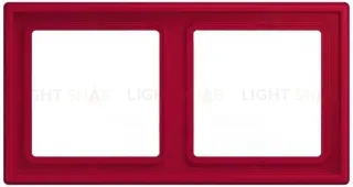 Рамка 2 Jung LS 990 Les Couleurs Le Corbusier rouge carmin LC98232100 LC98232100