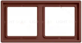 Рамка 2 Jung LS 990 Les Couleurs Le Corbusier terre sienne brulee 31 LC98232120 LC98232120