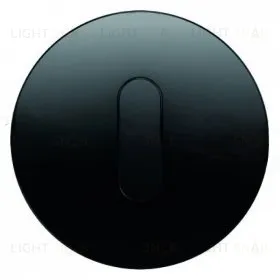 Поворотный выключатель на 2 направления Berker R.classic черный глянцевый 387503+1001204500 387503 + 1001204500