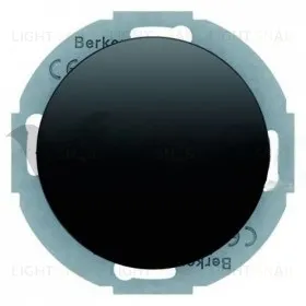 Заглушка с суппортом Berker R.classic черный глянцевый 10092035 10092035