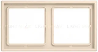 Рамка 2 Jung LS 990 Les Couleurs Le Corbusier terre sienne pale LC98232123 LC98232123