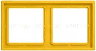 Рамка 2 Jung LS 990 Les Couleurs Le Corbusier le jaune vif LC9824320W LC9824320W