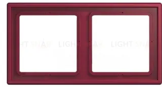 Рамка 2 Jung LS 990 Les Couleurs Le Corbusier le rubis LC9824320M LC9824320M