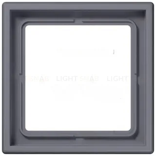 Рамка 1 Jung LS 990 Les Couleurs Le Corbusier gris fonce LC98132010 LC98132010