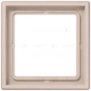 Рамка 1 Jung LS 990 Les Couleurs Le Corbusier ombre brulee claire LC98132131 LC98132131