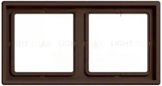 Рамка 2 Jung LS 990 Les Couleurs Le Corbusier terre d'hombre brulee 31 LC98232130 LC98232130