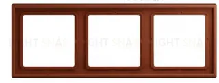Рамка 3 Jung LS 990 Les Couleurs Le Corbusier terre sienne brulee 59 LC9834320D LC9834320D