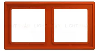 Рамка 2 Jung LS 990 Les Couleurs Le Corbusier rouge vermillon 59 LC9824320A LC9824320A