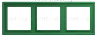 Рамка 3 Jung LS 990 Les Couleurs Le Corbusier vert fonce LC98332050 LC98332050