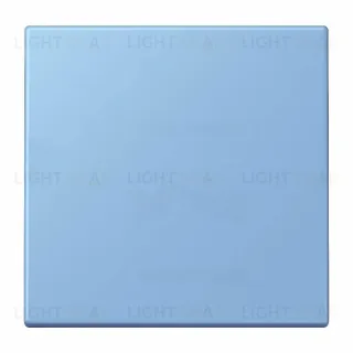 Кнопочный перекрестный выключатель 1 клавишный Jung LS 990 Les Couleurs Le Corbusier bleu ceruleen 59 507TU+LC9904320N 507TU + LC9904320N