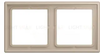 Рамка 2 Jung LS 990 Les Couleurs Le Corbusier ombre naturelle claire LC98232142 LC98232142