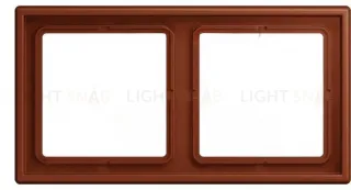 Рамка 2 Jung LS 990 Les Couleurs Le Corbusier terre sienne brulee 59 LC9824320D LC9824320D