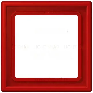 Рамка 1 Jung LS 990 Les Couleurs Le Corbusier rouge vermillon 31 LC98132090 LC98132090