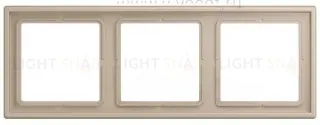 Рамка 3 Jung LS 990 Les Couleurs Le Corbusier ombre naturelle claire LC98332142 LC98332142