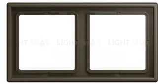 Рамка 2 Jung LS 990 Les Couleurs Le Corbusier ombre naturelle 31 LC98232140 LC98232140