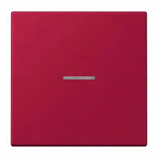 Выключатель 1 клавишный с подсветкой Jung LS 990 Les Couleurs Le Corbusier rouge carmin 501u+90+LC990KO532100 501u + 90 + LC990KO532100