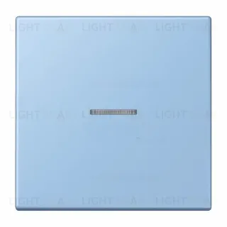 Переключатель 1 клавишный с подсветкой Jung LS 990 Les Couleurs Le Corbusier outremer moyen 506u+90+LC990KO532021 506u + 90 + LC990KO532021