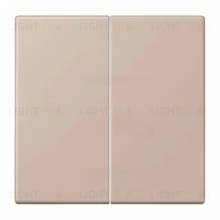 Выключатель 2 клавишный Jung LS 990 Les Couleurs Le Corbusier ombre brulee claire 505u+LC99532131 505u + LC99532131